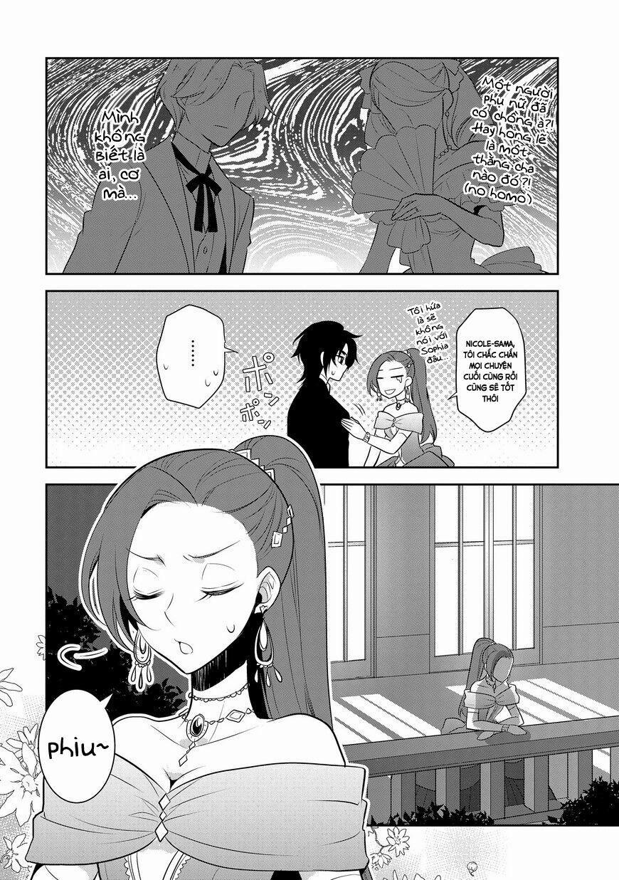 Sau Khi Được Tái Sinh, Tôi Bị Kéo Vào Game Otome Với Vai Trò Nữ Ác Nhân Và Bị Gắn Toàn Flag Đen… 7 trang 18