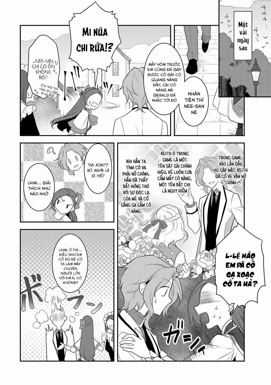 Sau Khi Được Tái Sinh, Tôi Bị Kéo Vào Game Otome Với Vai Trò Nữ Ác Nhân Và Bị Gắn Toàn Flag Đen… 8 trang 14