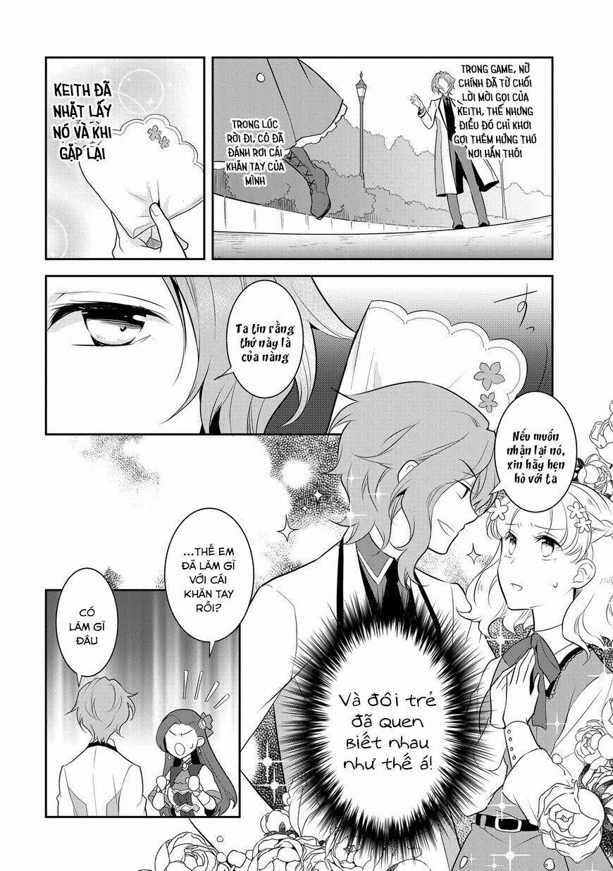 Sau Khi Được Tái Sinh, Tôi Bị Kéo Vào Game Otome Với Vai Trò Nữ Ác Nhân Và Bị Gắn Toàn Flag Đen… 8 trang 16