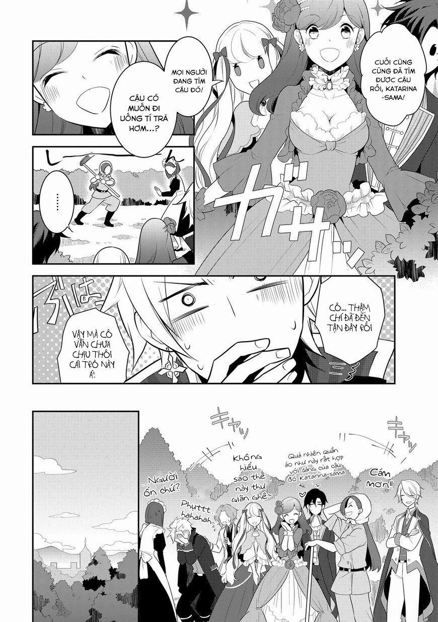 Sau Khi Được Tái Sinh, Tôi Bị Kéo Vào Game Otome Với Vai Trò Nữ Ác Nhân Và Bị Gắn Toàn Flag Đen… 8 trang 34