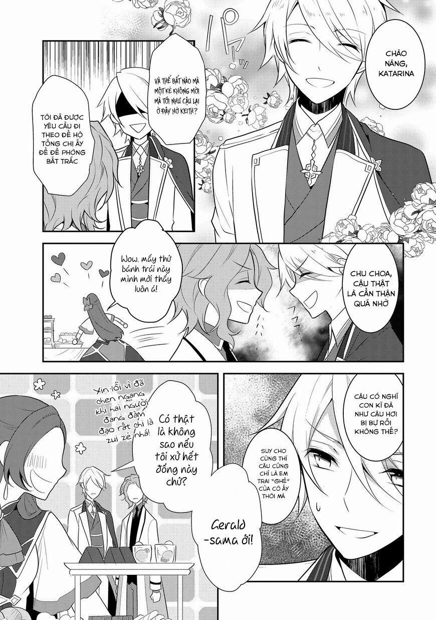 Sau Khi Được Tái Sinh, Tôi Bị Kéo Vào Game Otome Với Vai Trò Nữ Ác Nhân Và Bị Gắn Toàn Flag Đen… 8 trang 7