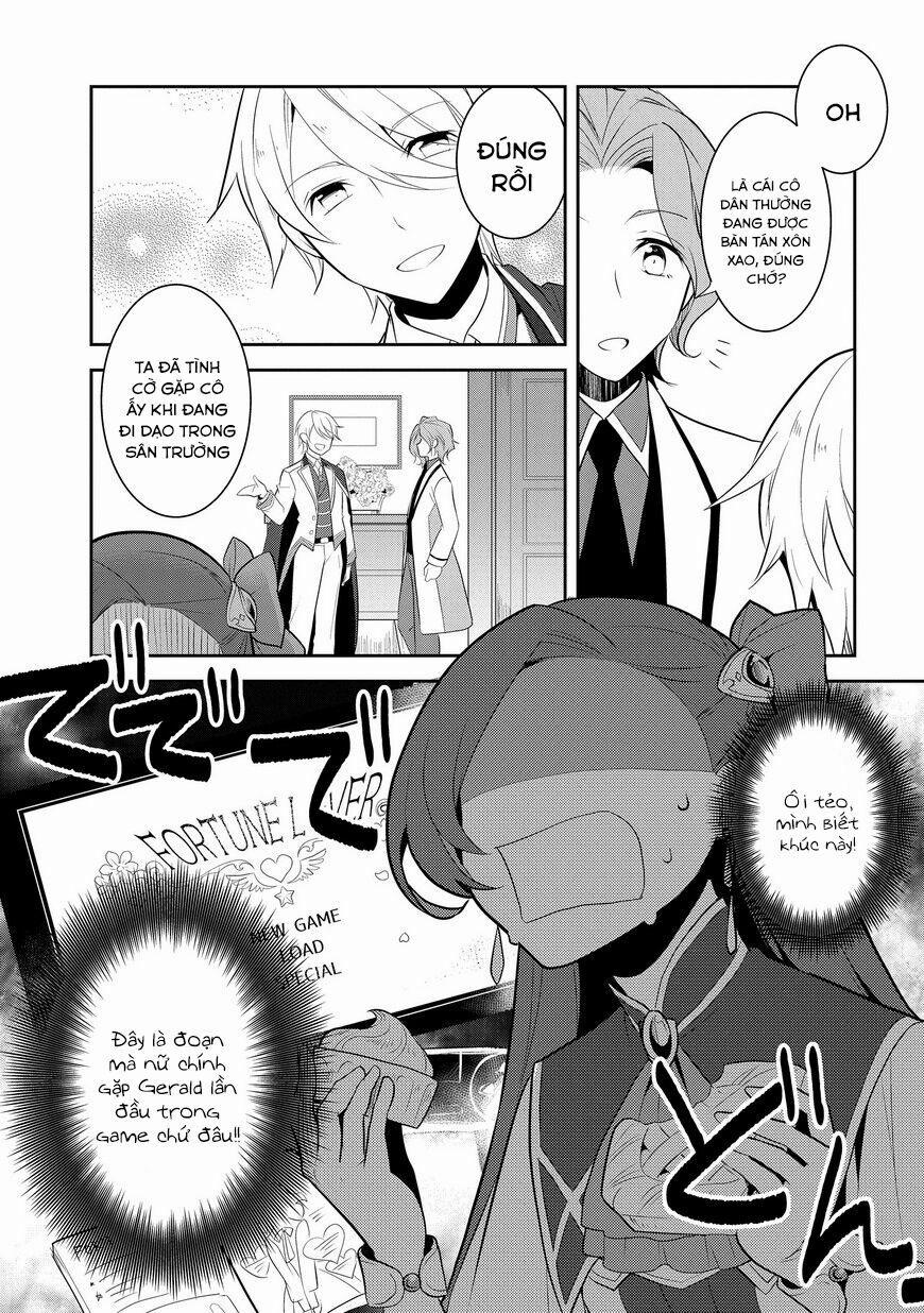 Sau Khi Được Tái Sinh, Tôi Bị Kéo Vào Game Otome Với Vai Trò Nữ Ác Nhân Và Bị Gắn Toàn Flag Đen… 8 trang 9