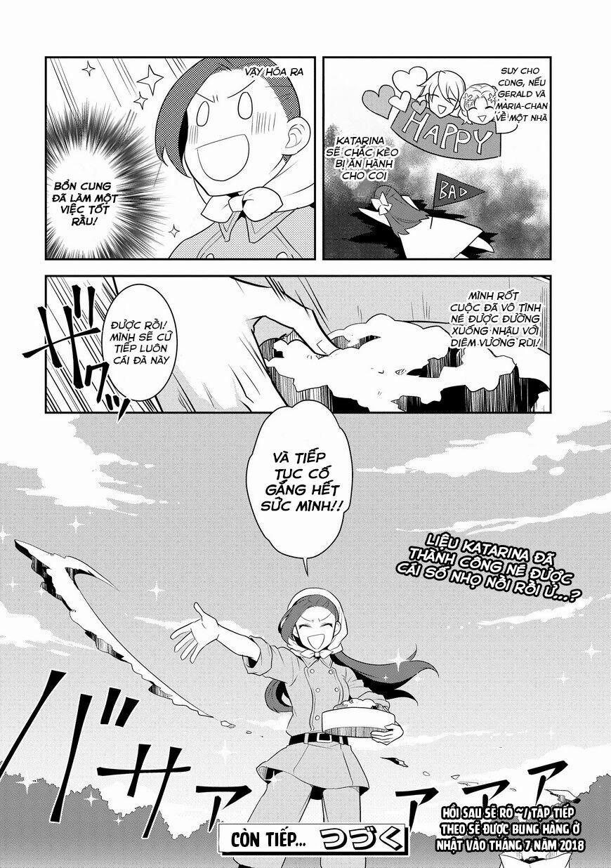 Sau Khi Được Tái Sinh, Tôi Bị Kéo Vào Game Otome Với Vai Trò Nữ Ác Nhân Và Bị Gắn Toàn Flag Đen… 9 trang 25