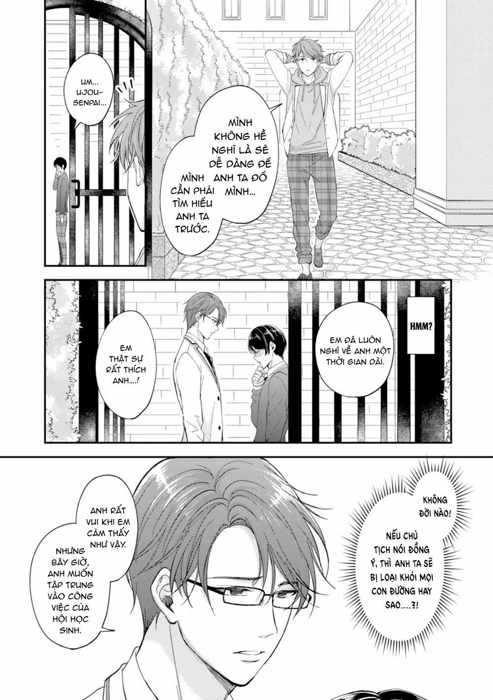 Sau khi trở thành nhân vật chính trong game BL, tôi được đối thủ si mê 2 trang 15