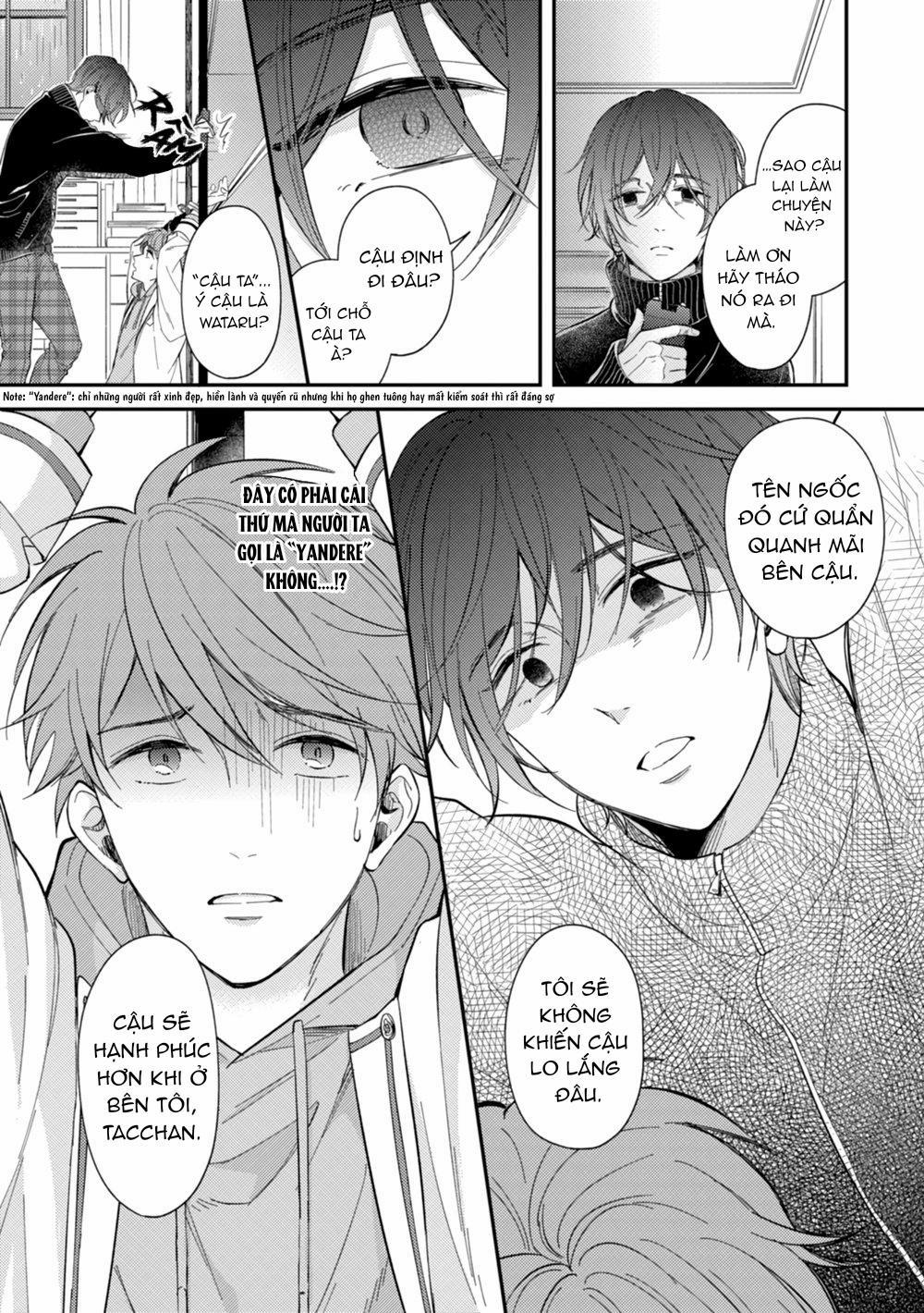 Sau khi trở thành nhân vật chính trong game BL, tôi được đối thủ si mê 3 trang 13