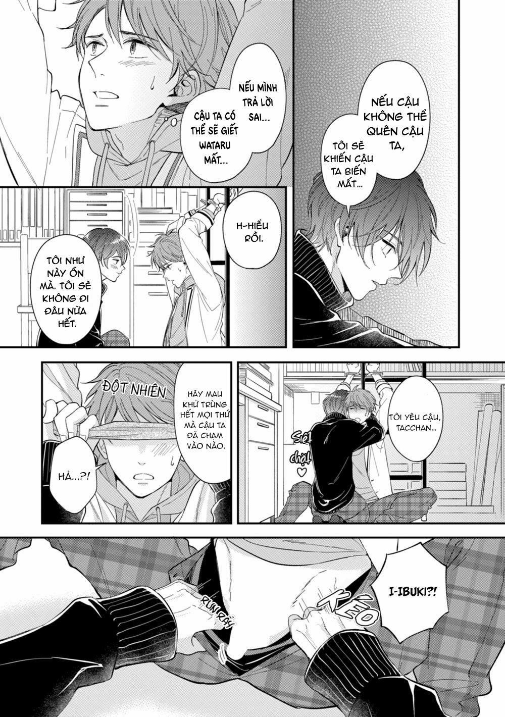 Sau khi trở thành nhân vật chính trong game BL, tôi được đối thủ si mê 3 trang 14