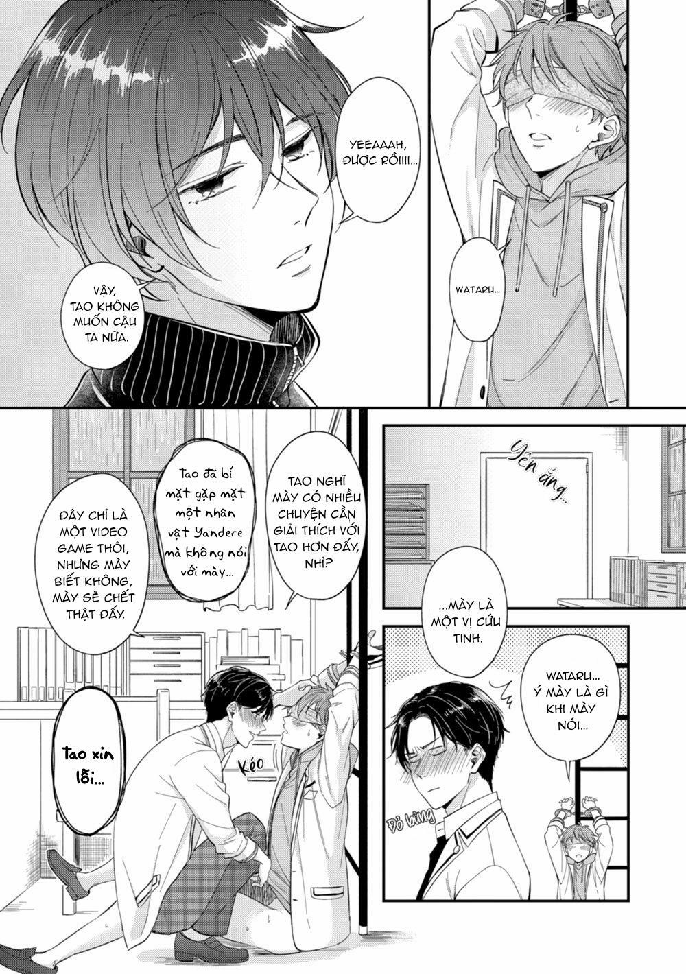 Sau khi trở thành nhân vật chính trong game BL, tôi được đối thủ si mê 3 trang 19