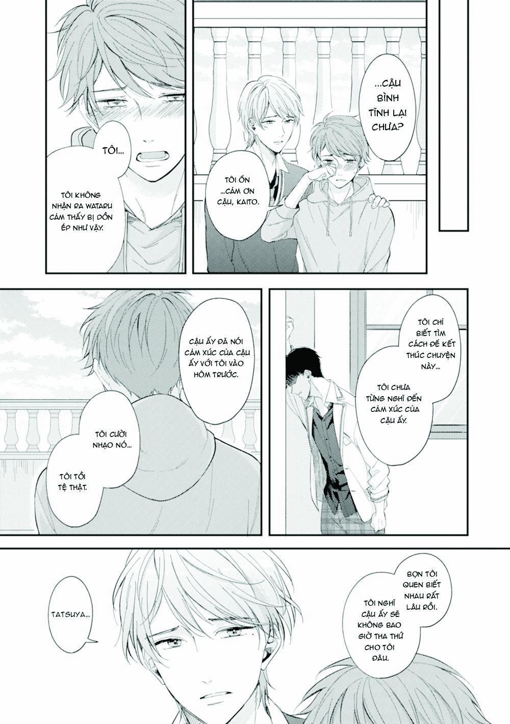 Sau khi trở thành nhân vật chính trong game BL, tôi được đối thủ si mê 4 trang 17