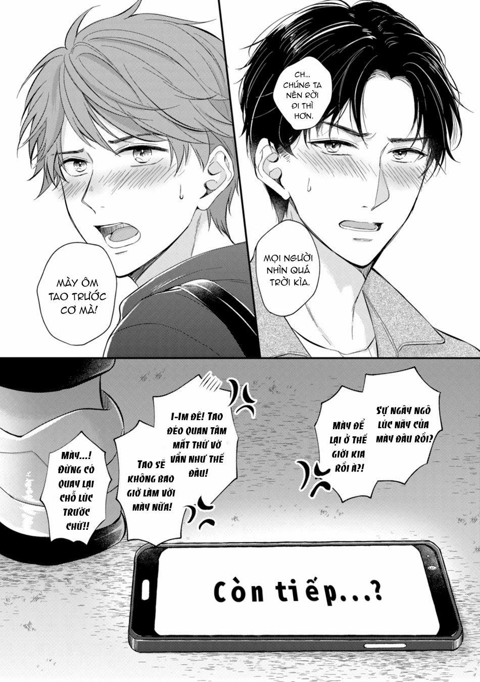 Sau khi trở thành nhân vật chính trong game BL, tôi được đối thủ si mê 5 trang 24