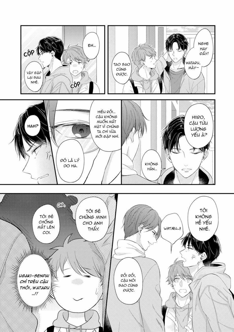 Sau khi trở thành nhân vật chính trong game BL, tôi được đối thủ si mê 6 trang 12