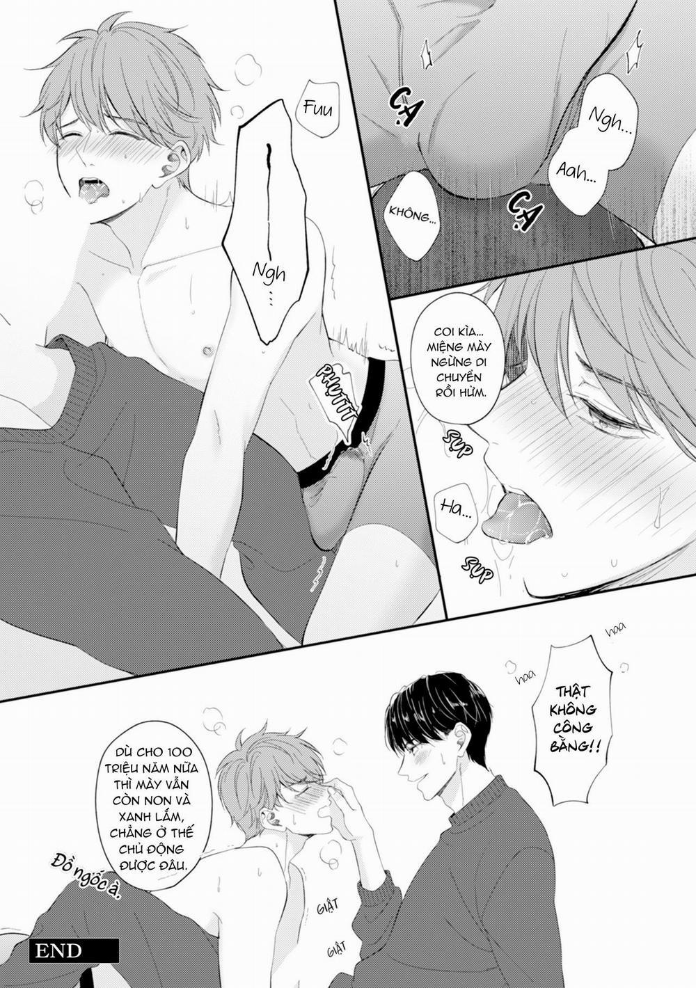 Sau khi trở thành nhân vật chính trong game BL, tôi được đối thủ si mê 7.1 Ngoại truyện trang 12