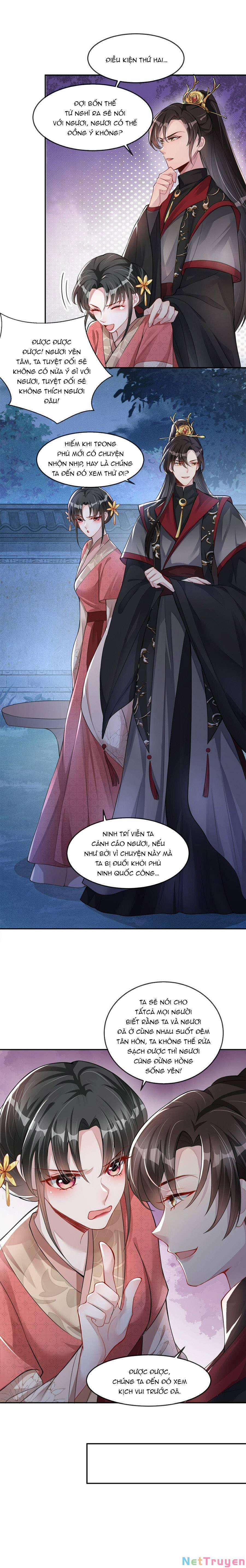 Sau Khi Xuyên Không Thì Bị Ép Phải He Với Kẻ Tử Thù! 3 trang 3