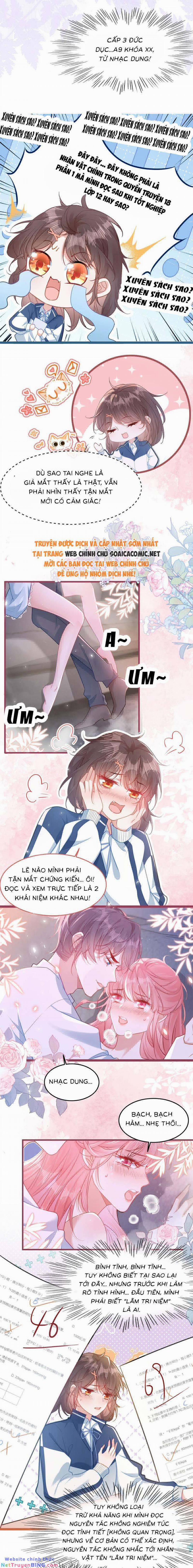 Sau Khi Xuyên Sách Tôi Còn Chẳng Phải Là Nữ Phụ 1 trang 9