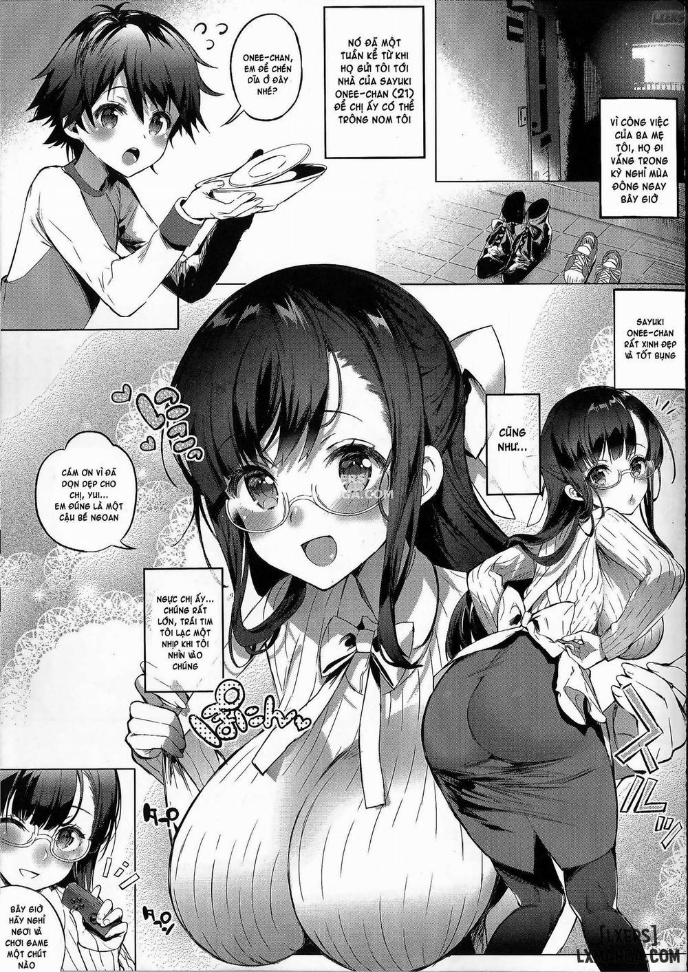 Sayuki Onee-san wa Gaman ga Dekinai Oneshot trang 4