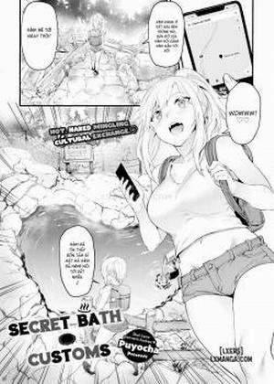 Đọc truyện tranh Secret Bath Customs