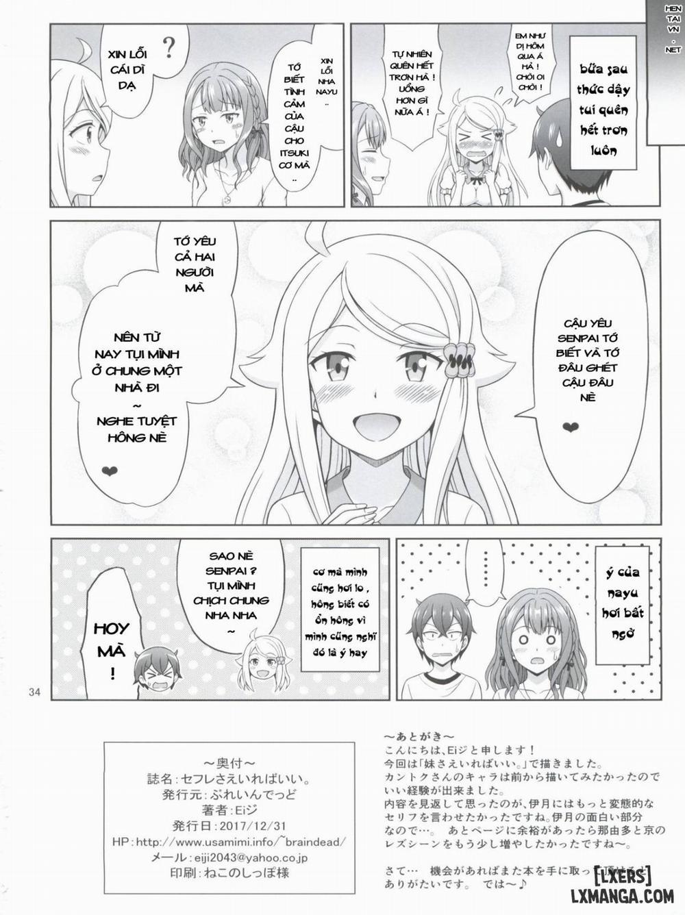 SeFri sae Ireba Ii Oneshot trang 34
