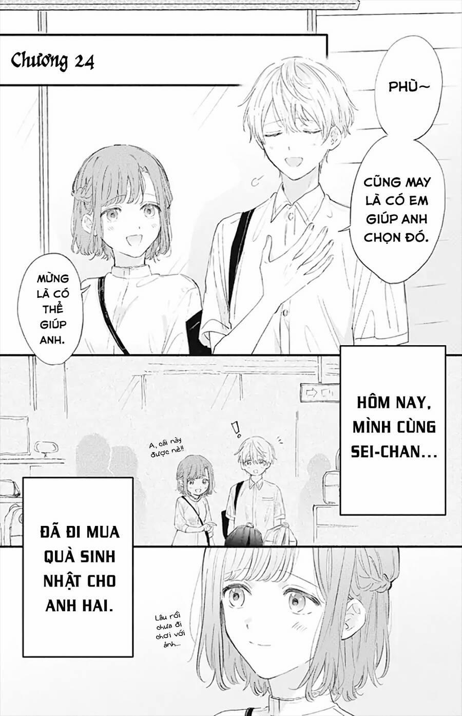 Sei-Chan, Your Love Is Too Much! 24 trang 3