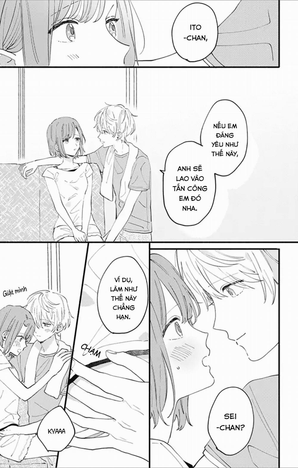 Sei-Chan, Your Love Is Too Much! 4 trang 15