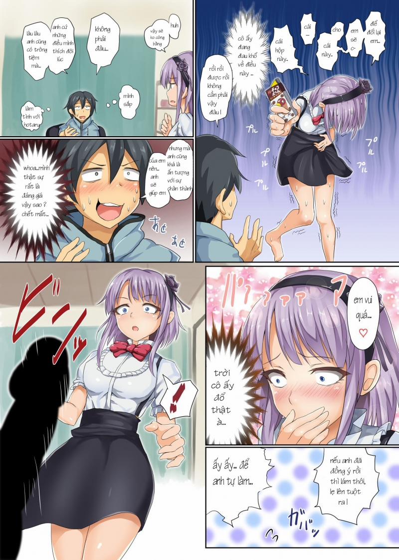 Seika No Musume Daga, Shikashi Hentai (Dagashi Kashi) Oneshot trang 6