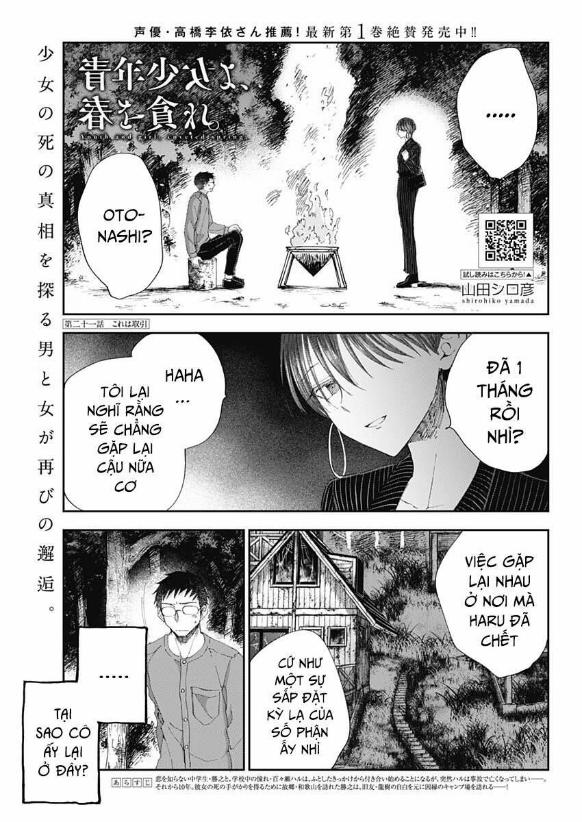 Seinen Shoyo Yo, Haru Wo Musabore 21 trang 1