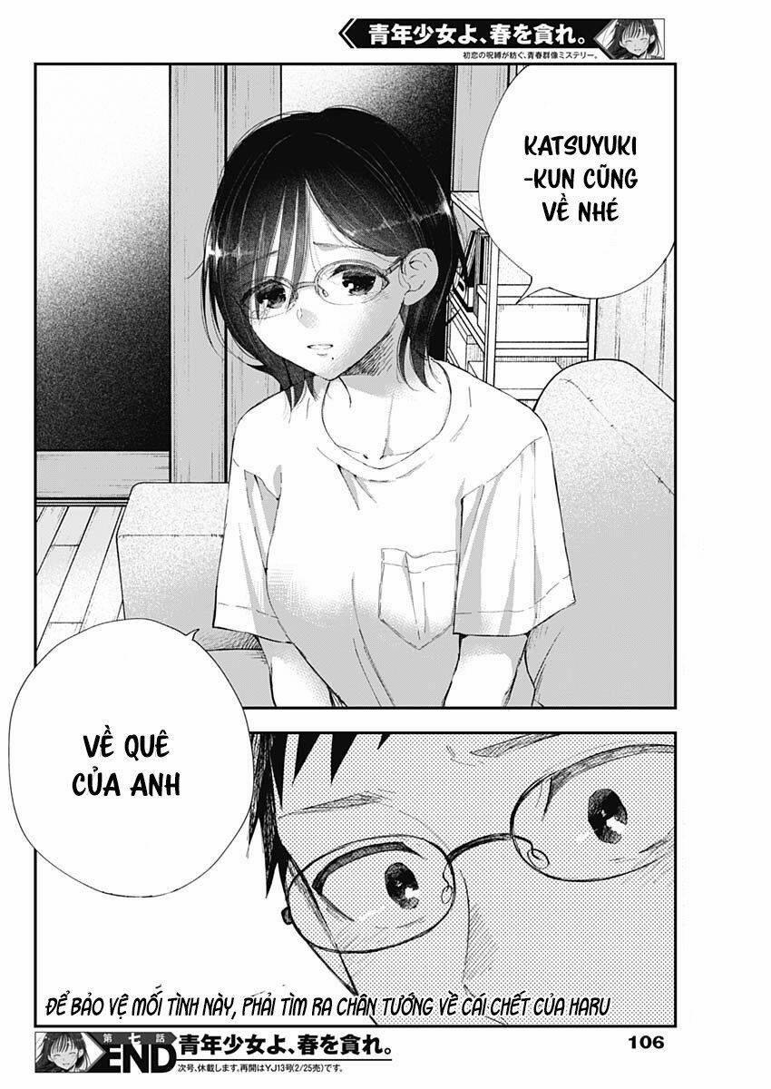 Seinen Shoyo Yo, Haru Wo Musabore 7 trang 18