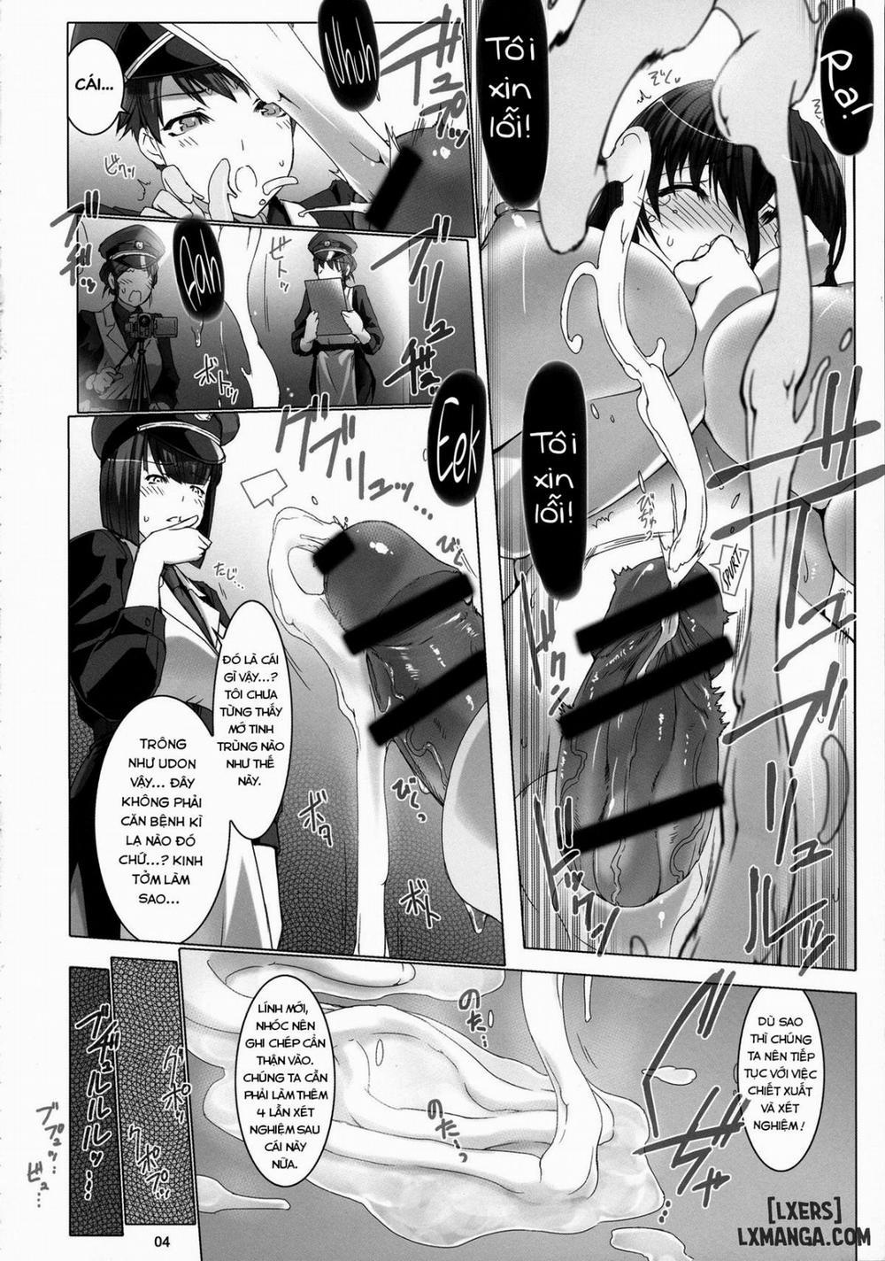 Seishi Kangoku Futanari Kyousei Jii Choukyou Oneshot trang 5