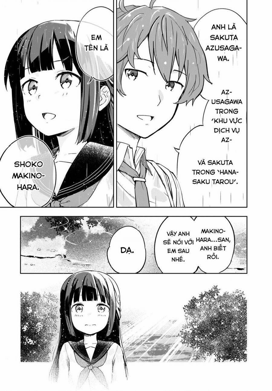 Seishun Buta Yarou Wa Yumemiru Shoujo No Yume Wo Minai 1 trang 13