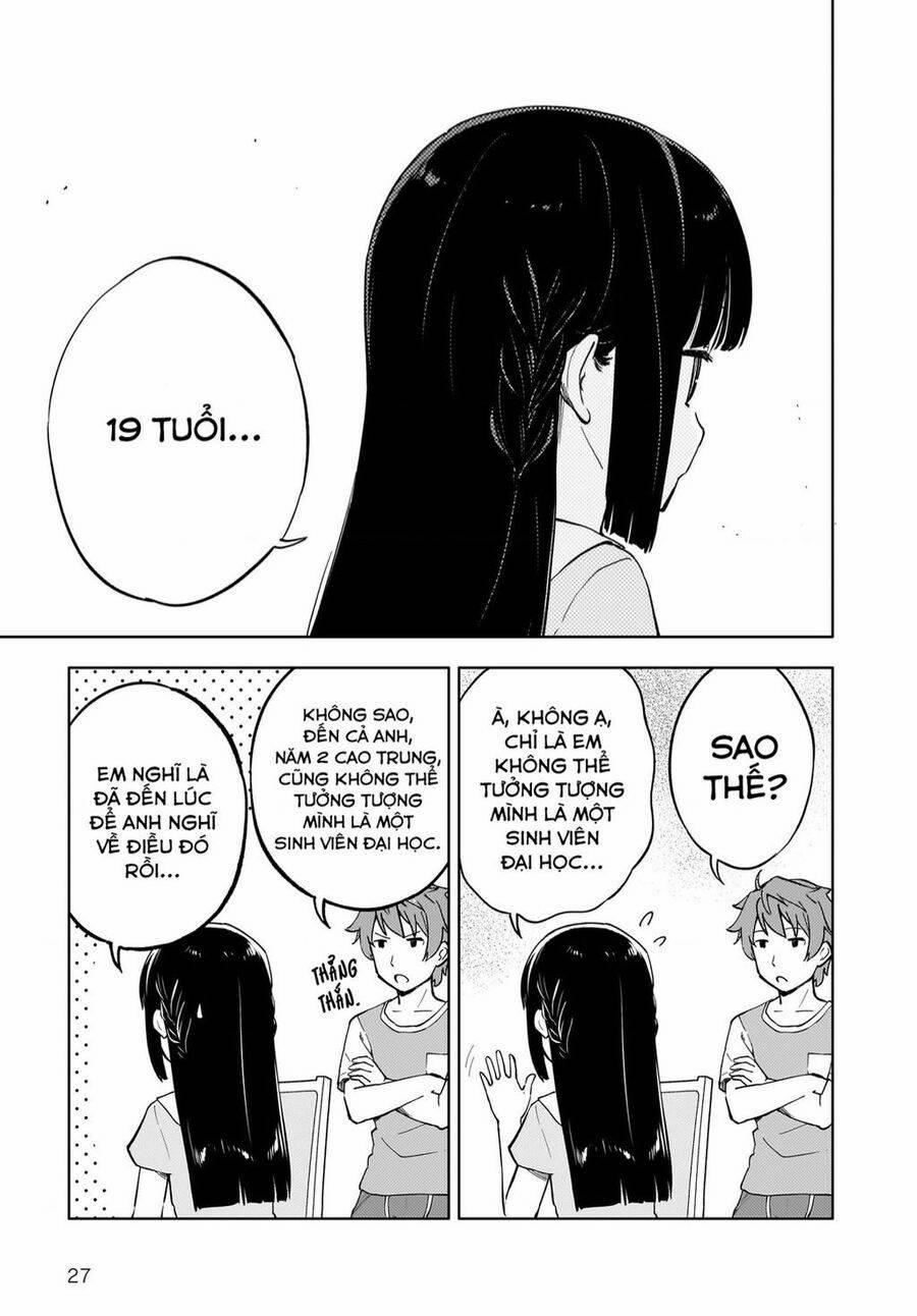 Seishun Buta Yarou Wa Yumemiru Shoujo No Yume Wo Minai 1 trang 27