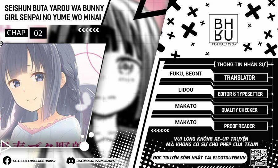 Seishun Buta Yarou Wa Yumemiru Shoujo No Yume Wo Minai 2 trang 0