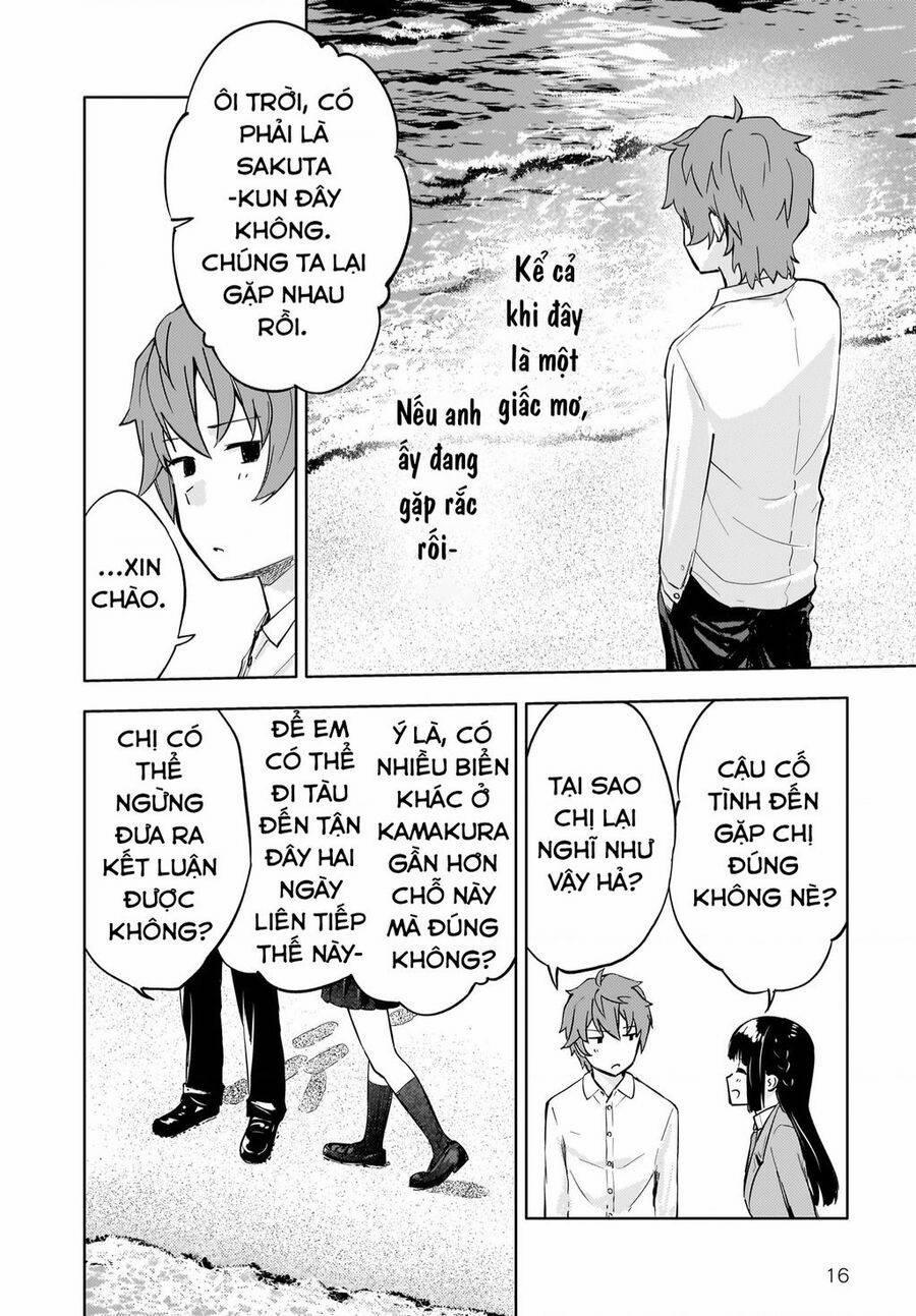 Seishun Buta Yarou Wa Yumemiru Shoujo No Yume Wo Minai 4 trang 16