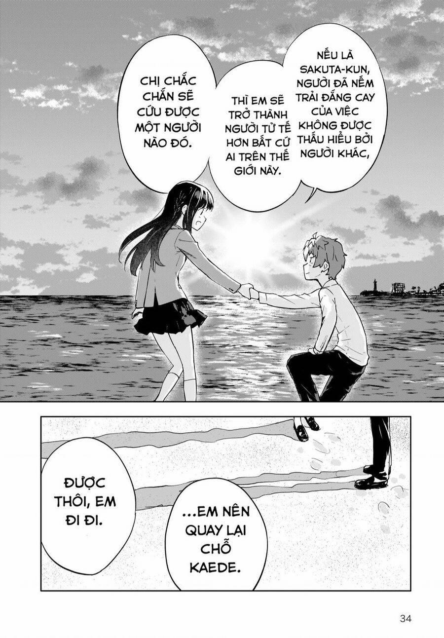 Seishun Buta Yarou Wa Yumemiru Shoujo No Yume Wo Minai 4 trang 34