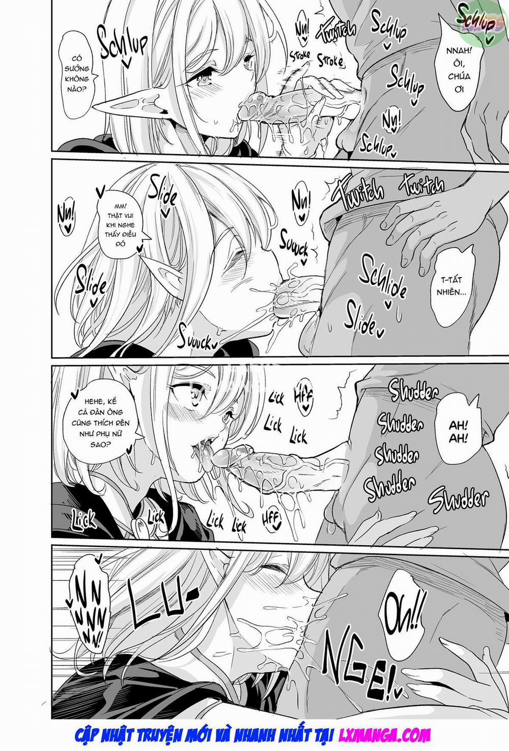 Seiteki Koukishin ~Kagekya Elf wa Manko de Ikitai~ Oneshot trang 19
