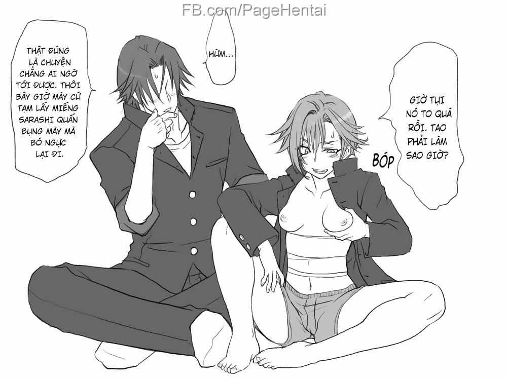 Seitenkango Shinyuu to 0 Nó, Tôi và Nữ Hóa Cấp Tính trang 14