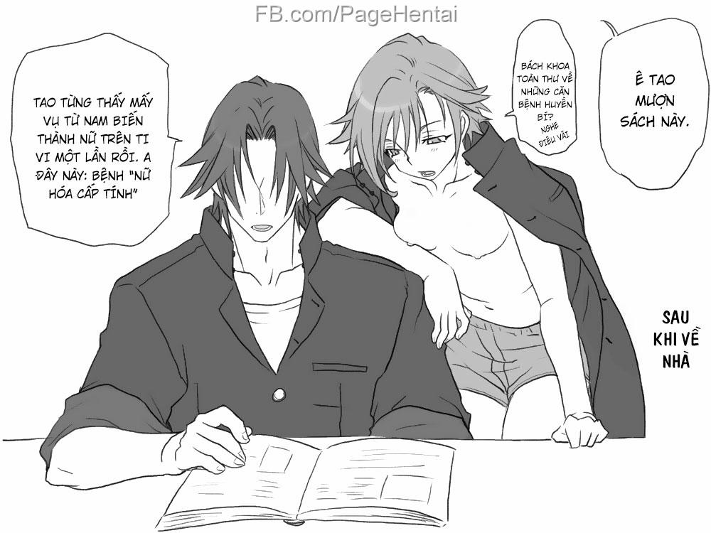 Seitenkango Shinyuu to 0 Nó, Tôi và Nữ Hóa Cấp Tính trang 18