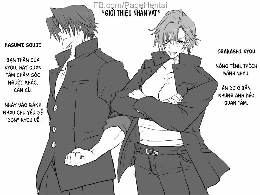 Seitenkango Shinyuu to 0 Nó, Tôi và Nữ Hóa Cấp Tính trang 2