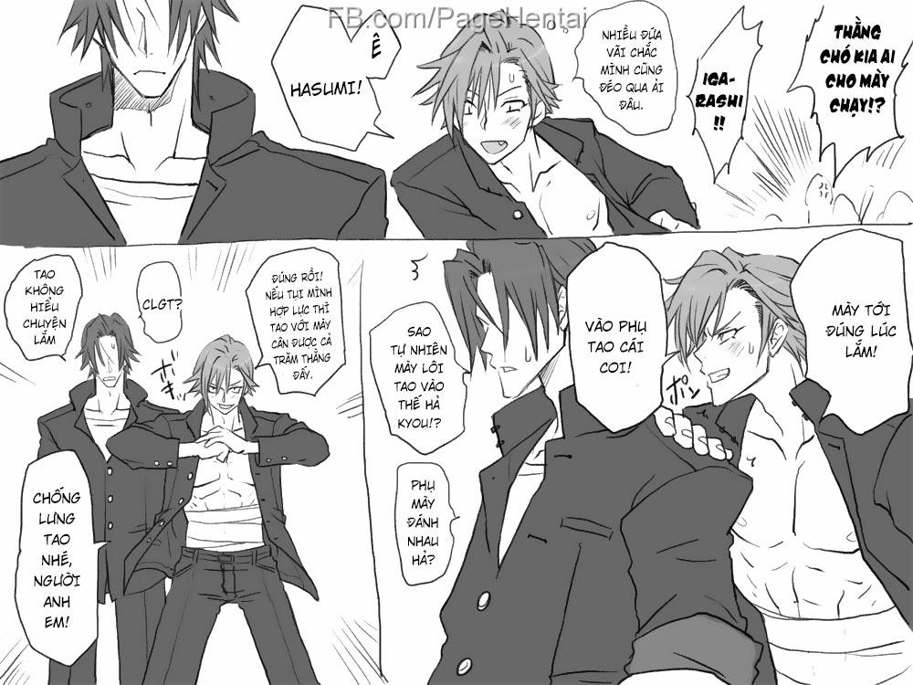 Seitenkango Shinyuu to 0 Nó, Tôi và Nữ Hóa Cấp Tính trang 5