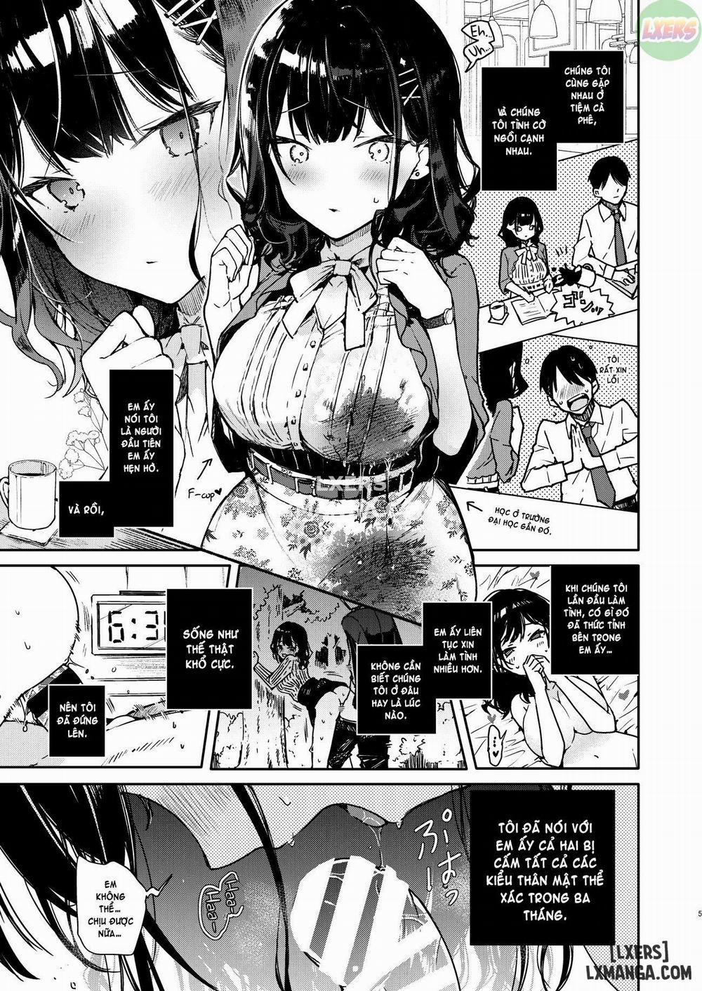 Seiyoku Tsuyome na Kanojo Oneshot trang 4