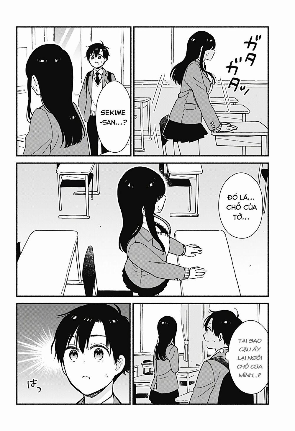 Sekimen Shinaide Sekime-san 1 trang 14