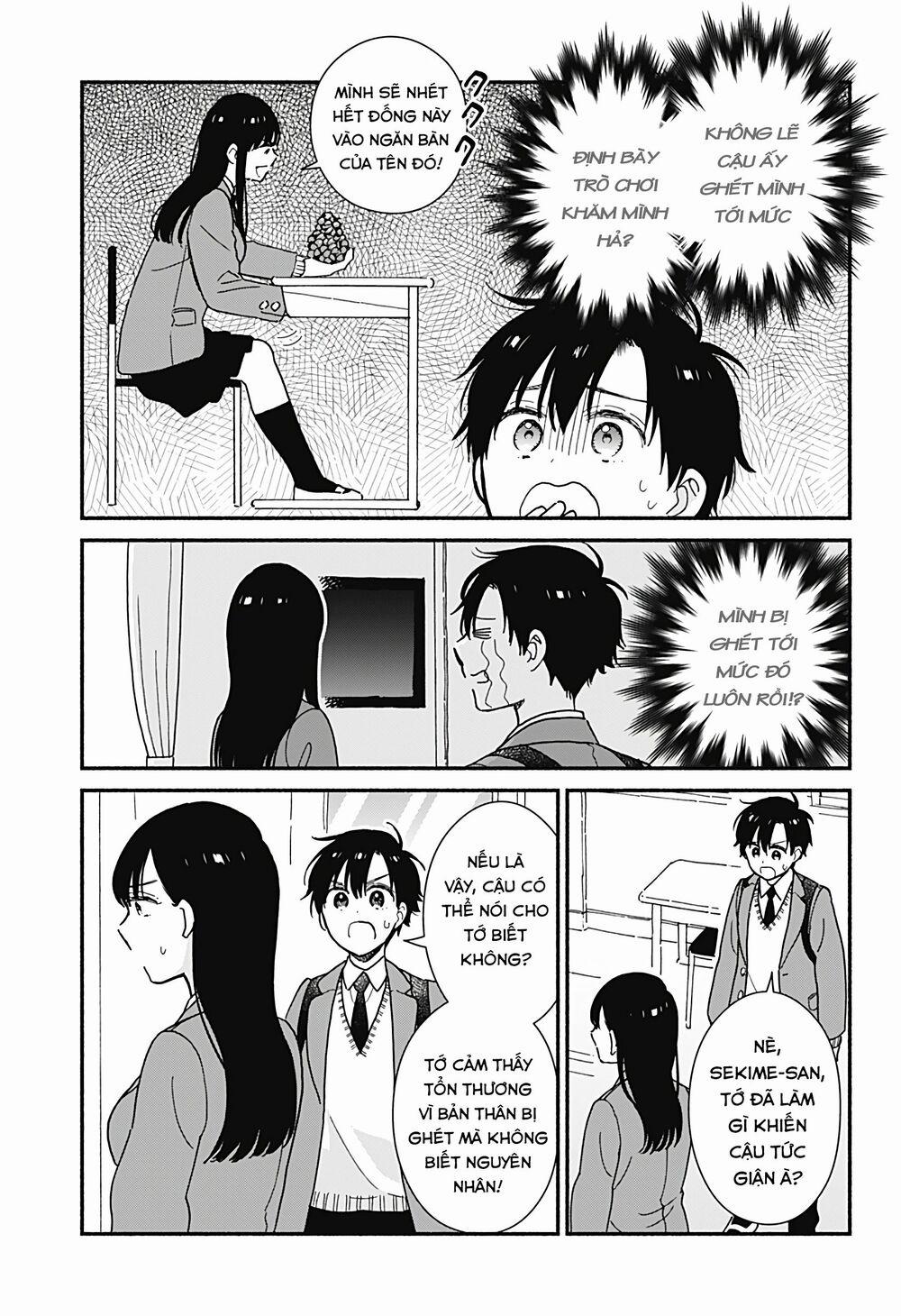 Sekimen Shinaide Sekime-san 1 trang 15
