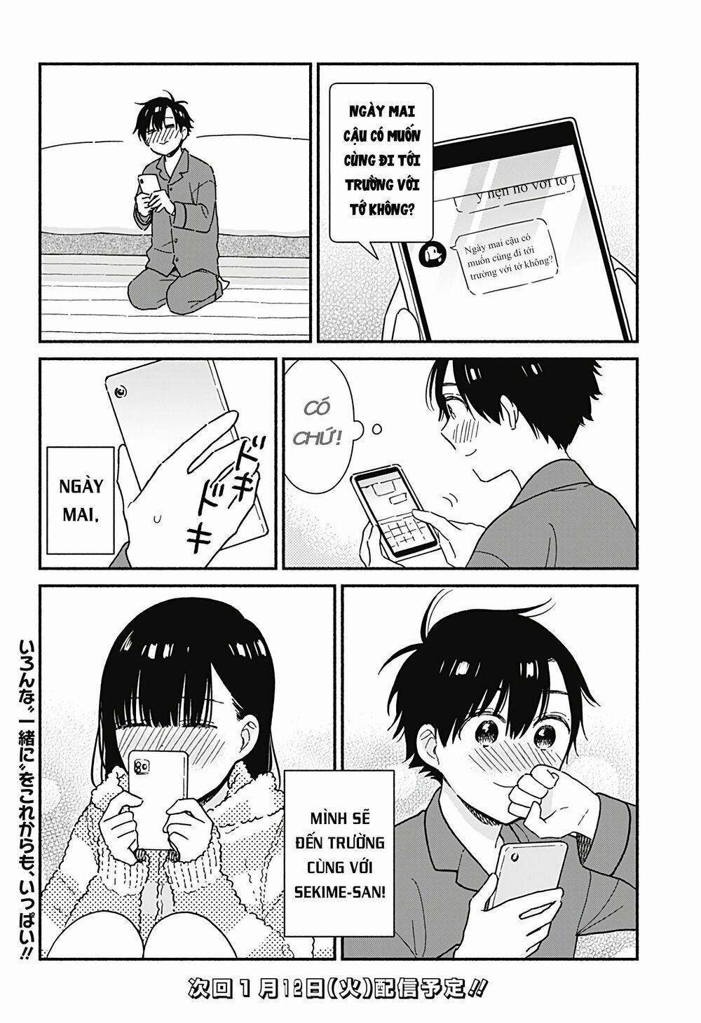 Sekimen Shinaide Sekime-san 3 trang 12