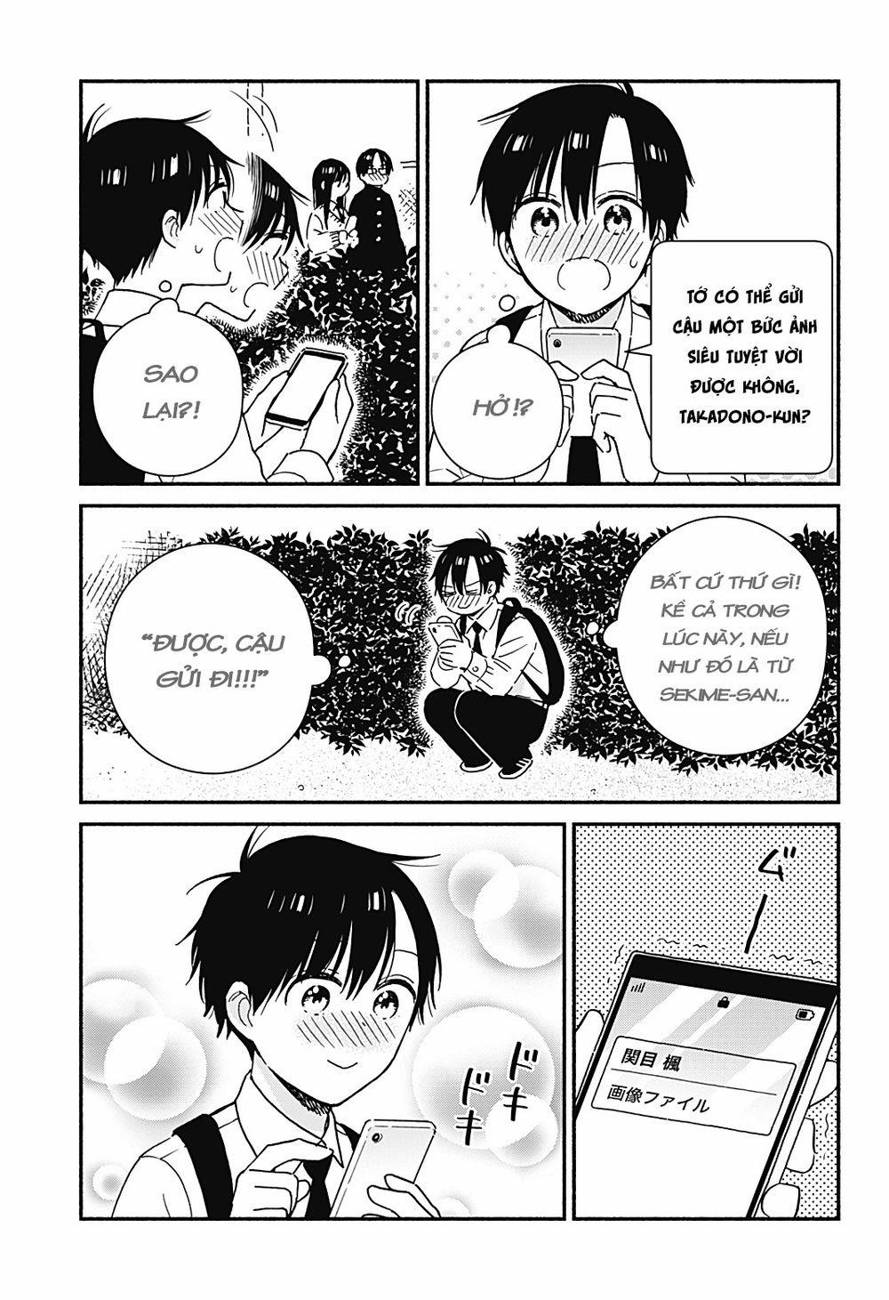 Sekimen Shinaide Sekime-san 34 trang 15