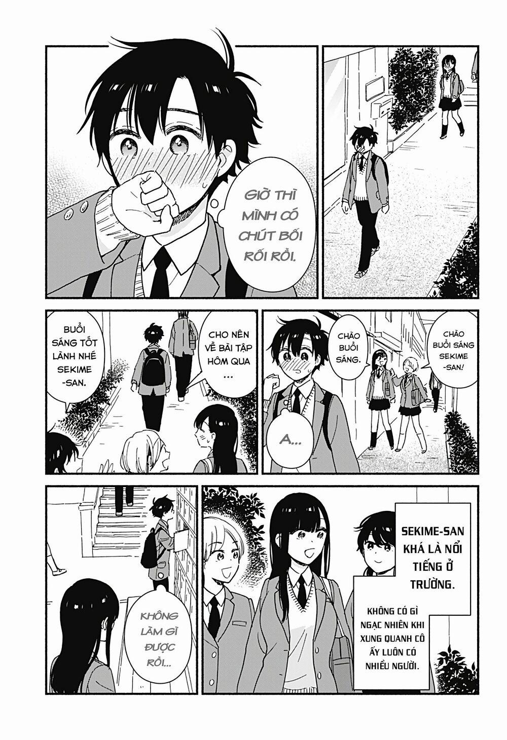 Sekimen Shinaide Sekime-san 4 trang 9