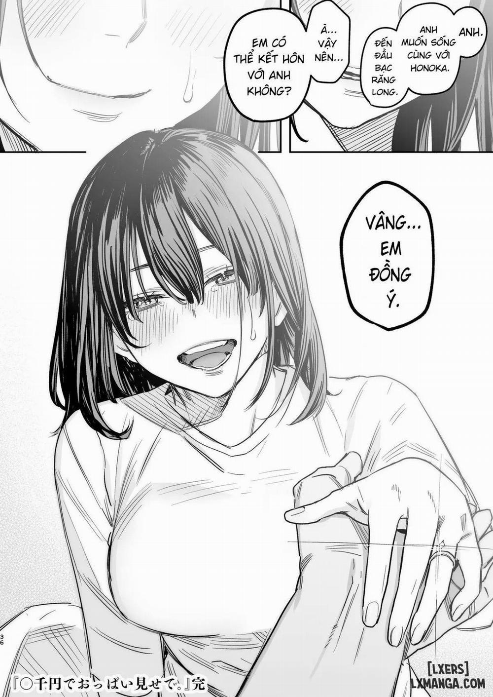 〇sen-yen de Oppai Misete 2 END trang 35