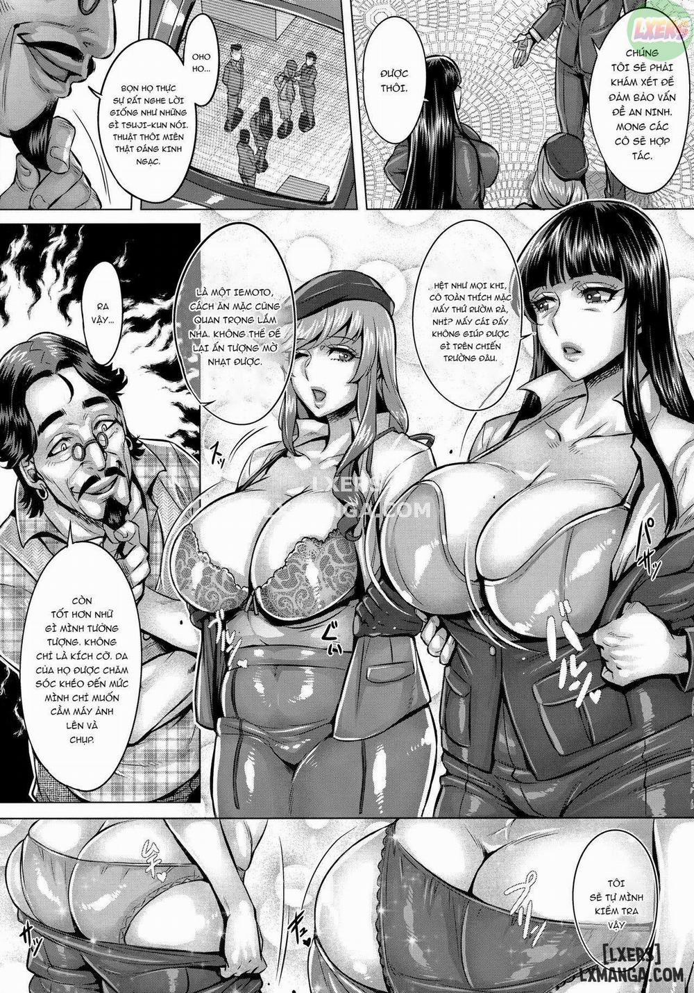 Sennou Sareta Iemoto-tachi no Zenra Inniku Satsueikai Oneshot trang 3