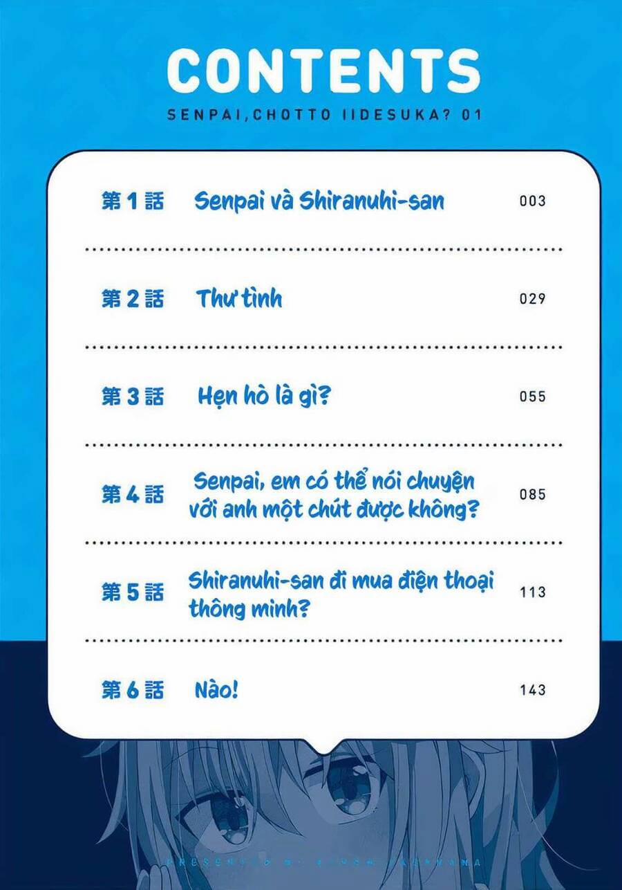 Senpai, Chotto Īdesu Ka? 1 trang 2