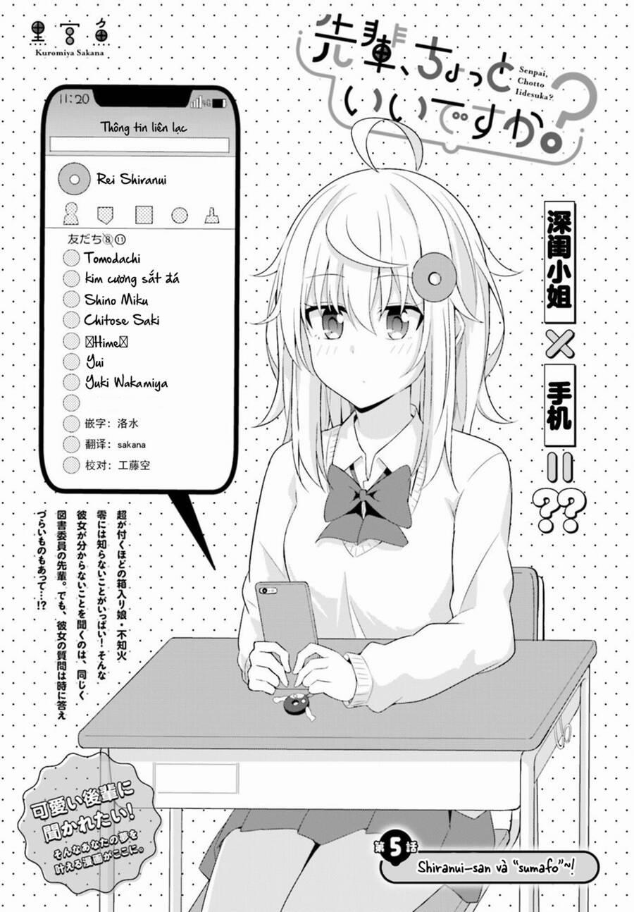 Senpai, Chotto Īdesu Ka? 5 trang 1