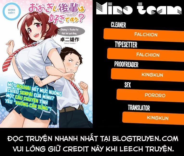 Senpai Có Thích Đàn Em Bb (Big Boobs) 2 trang 1