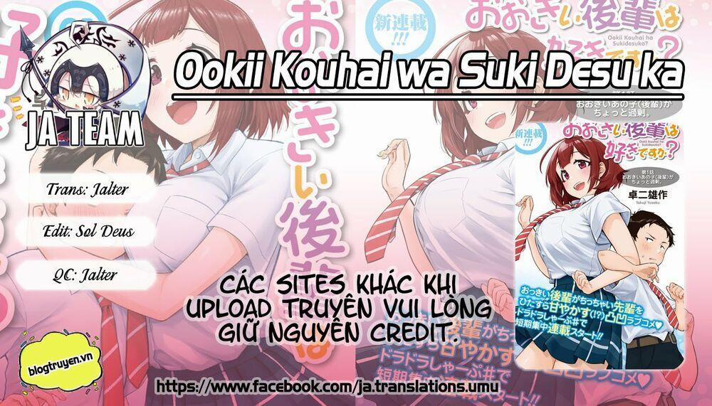 Senpai Có Thích Đàn Em Bb (Big Boobs) 23 trang 0