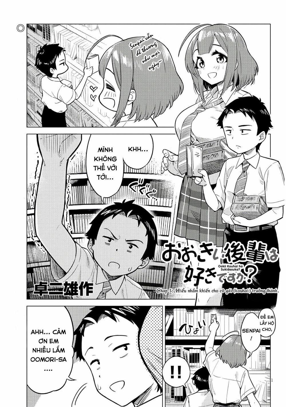 Senpai Có Thích Đàn Em Bb (Big Boobs) 3 trang 2