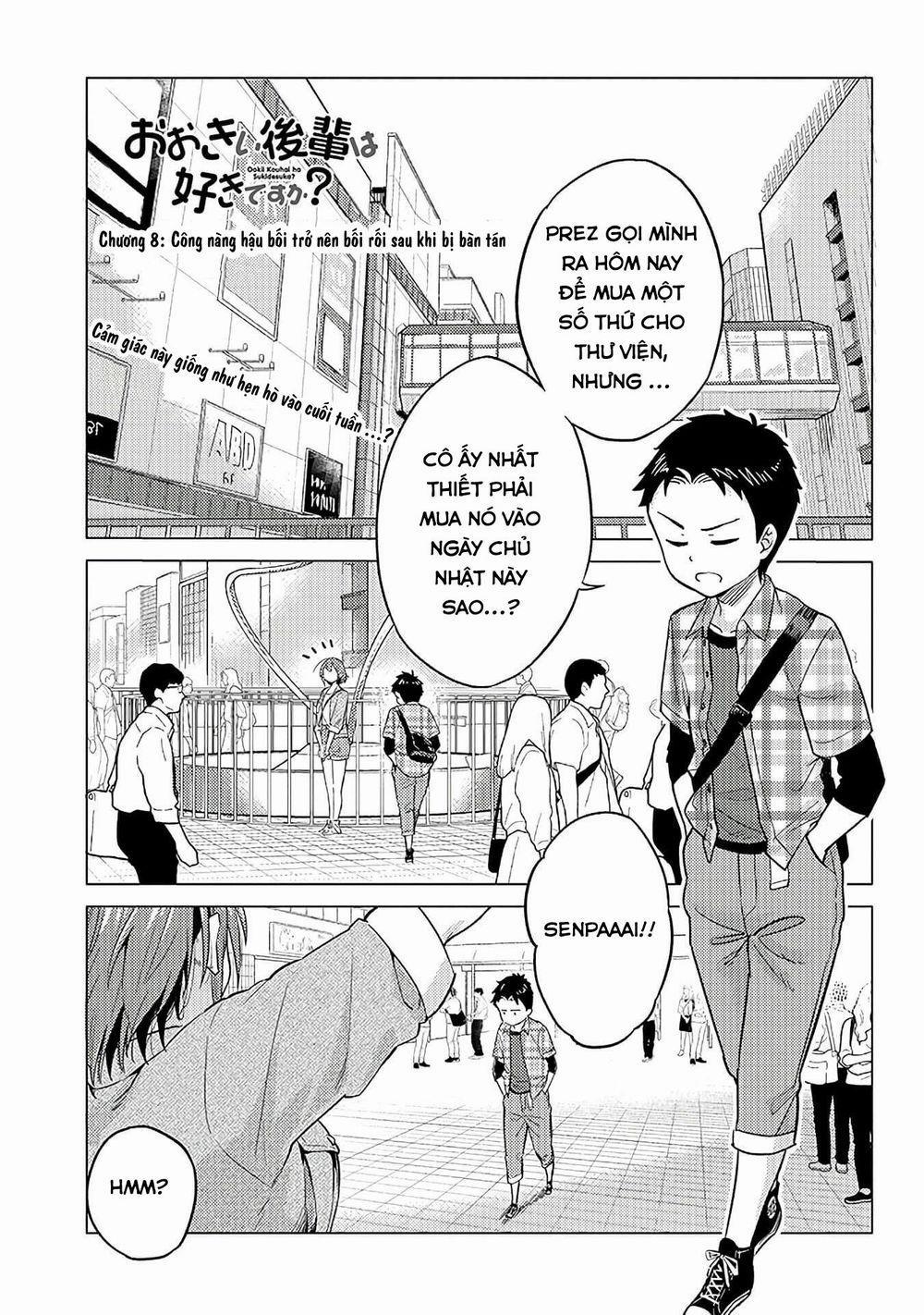 Senpai Có Thích Đàn Em Bb (Big Boobs) 8 trang 1